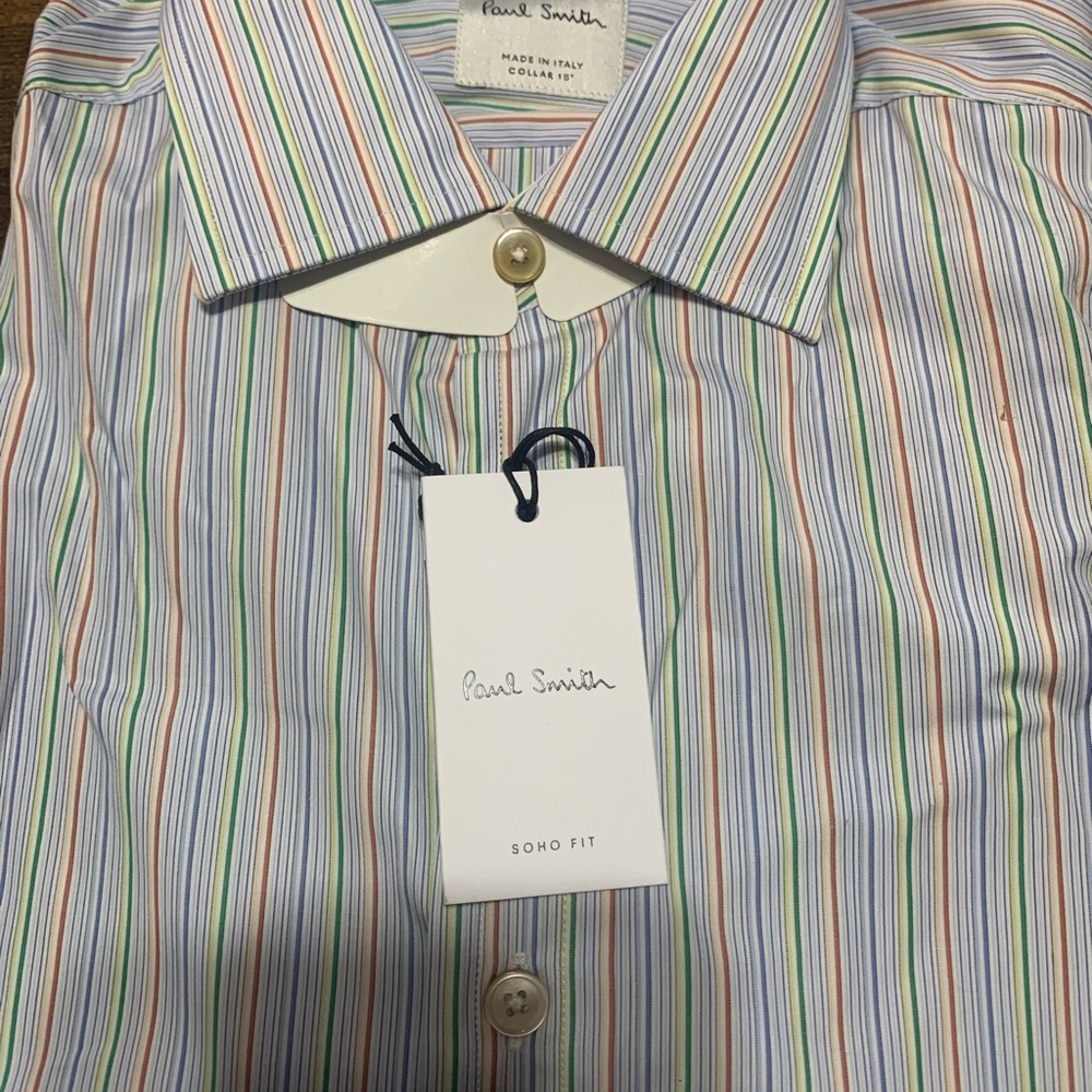 Paul Smith Multicolor Striped Shirt. Brand new. Open to negotiations